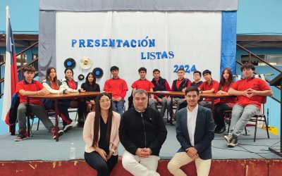 Debate de listas para centro de alumnos 2024.
